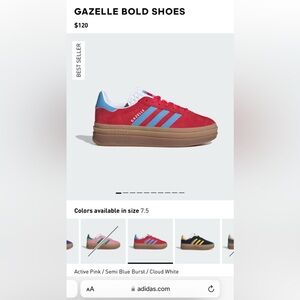 ADIDAS GAZELLE BOLD
